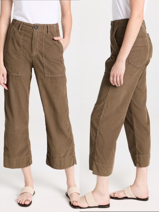 Velvet by Graham & Spencer Pants - Velvet By GVera Cropped Wide-Leg Corduroy Pants Size 8